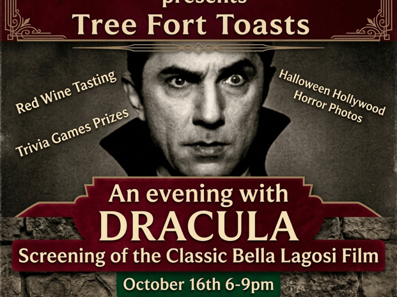 Tree Fort Toasts Presents: A Night with&nbsp;Dracula